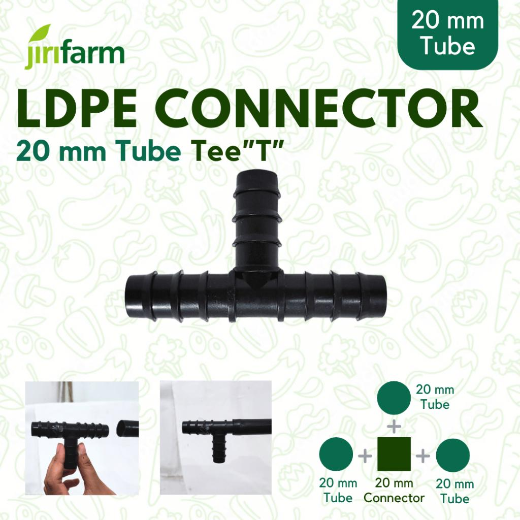 JIRIFARM - Konektor Selang Model Tee Konektor 20 mm / T connector 20mm
